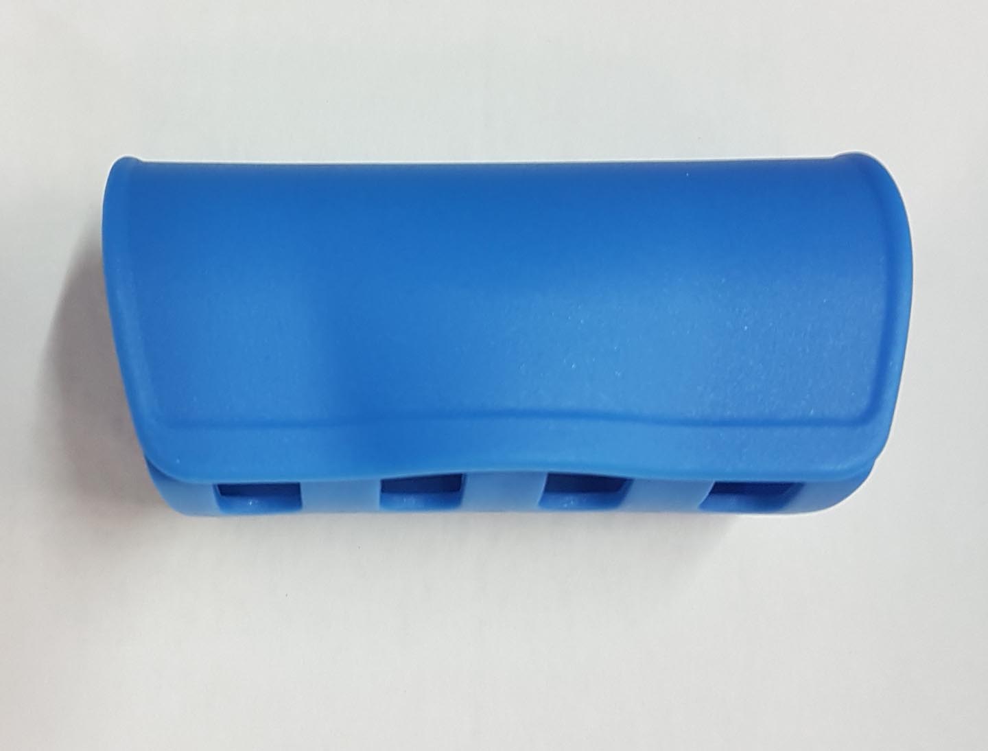 Portaspazzolino e testine per spazzolino elettrico blu - immagine 2